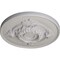 Ekena Millwork Monique Ceiling Medallion (Fits Canopies up to 3 3/4"), 13 3/4"OD x 1"P, Ultra Pure White CM13MOUWF - alternate 4